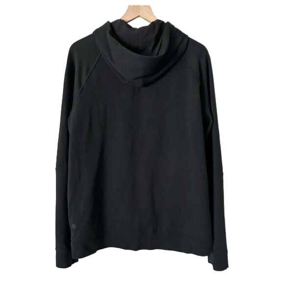 Lululemon Men's City Sweat Pullover Hoodie with EY Logo in Black Size Large - Picture 3 of 5